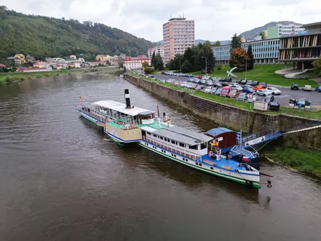 U Bocmana S Vyhledem Na Zamek A Labe Daire Decin Dış mekan fotoğraf