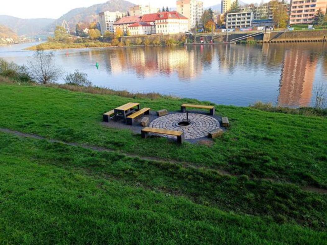 U Bocmana S Vyhledem Na Zamek A Labe Daire Decin Dış mekan fotoğraf